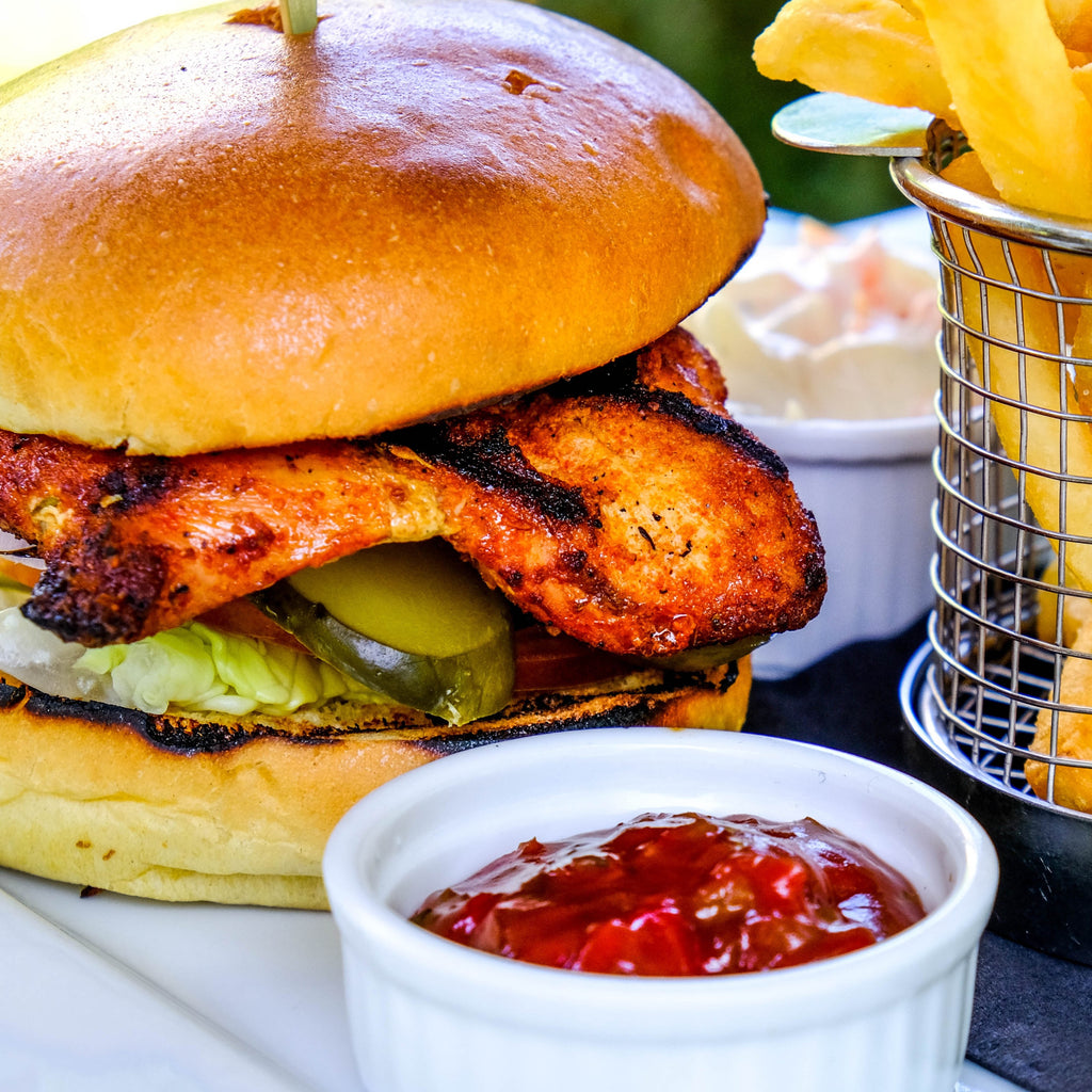 Cajun Chicken Burger