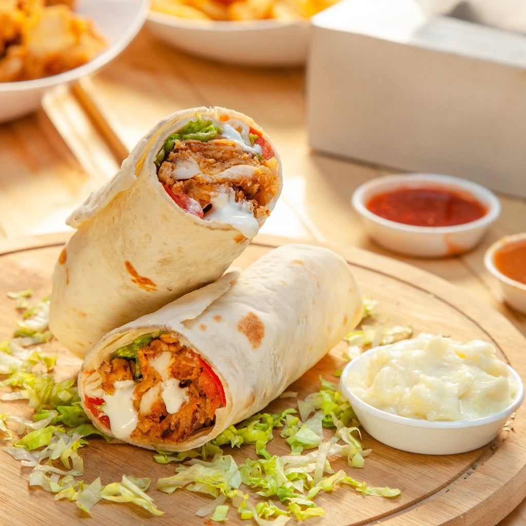 South American Spicy Chicken Wrap