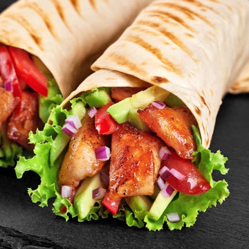 South American Spiced Chicken Wrap